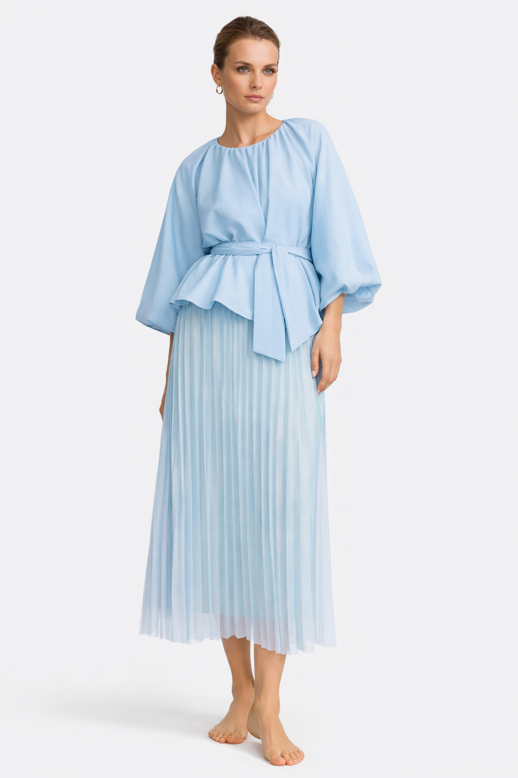Rich & Royal Pleated skirt