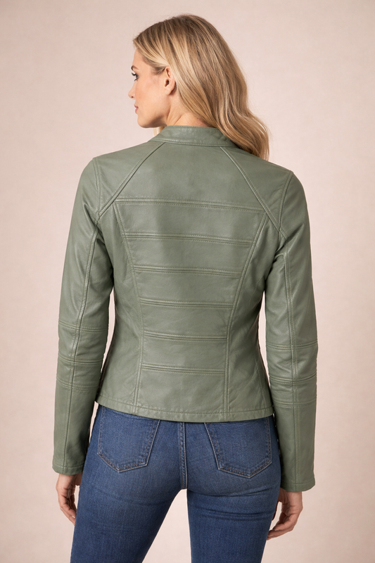 MARAL 100% LEATHER BIKER JACKET