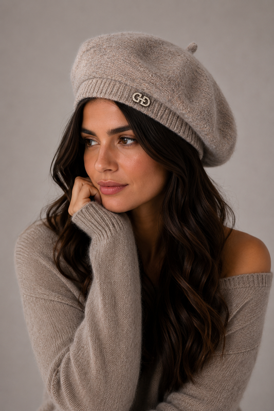 ELEGANT PURE MERINO WOOL BERET