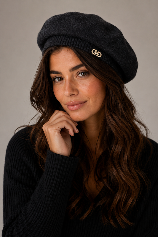 PURE WOOL BERET HAT