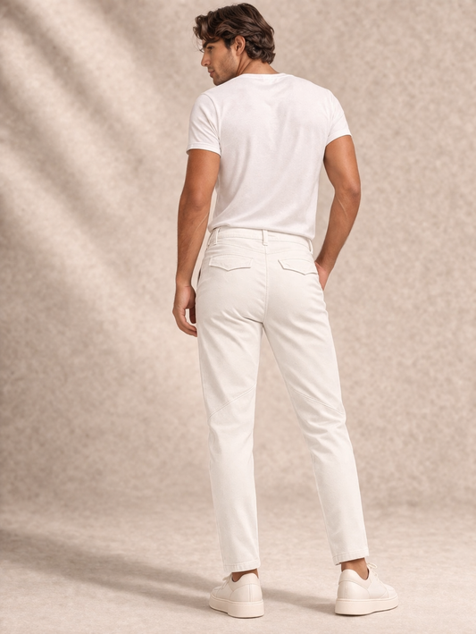 IVY-Karmey white Chino