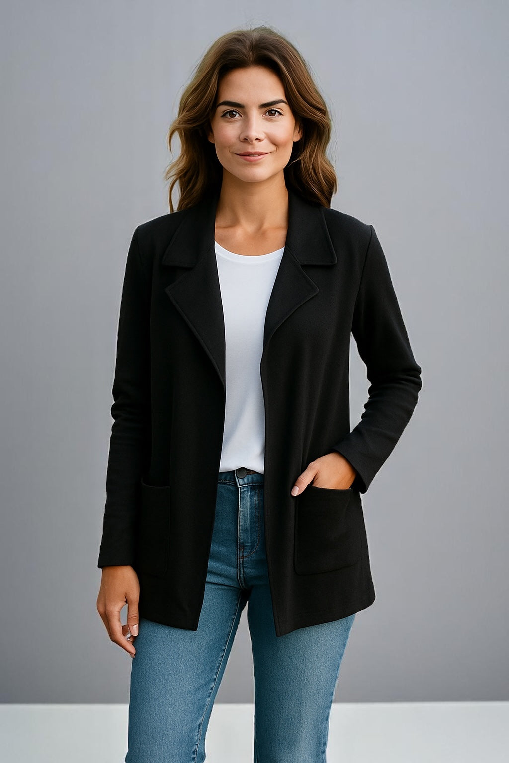 Bella Pure Wool Swing Coat