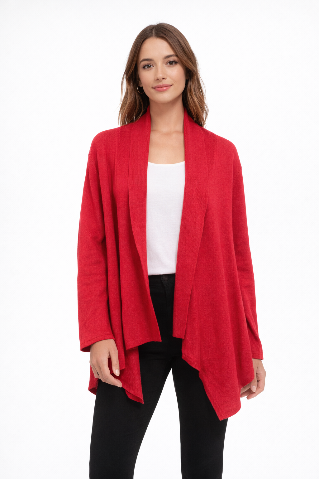 WOOL BLEND SWING COAT