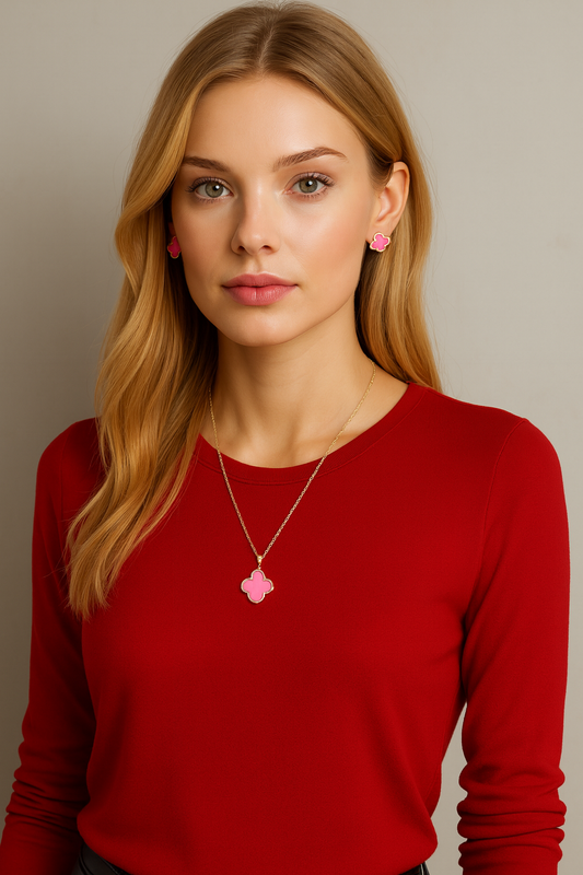 TAHLIA JEWELLERY - S925 Luxury Necklace & Earrings Set