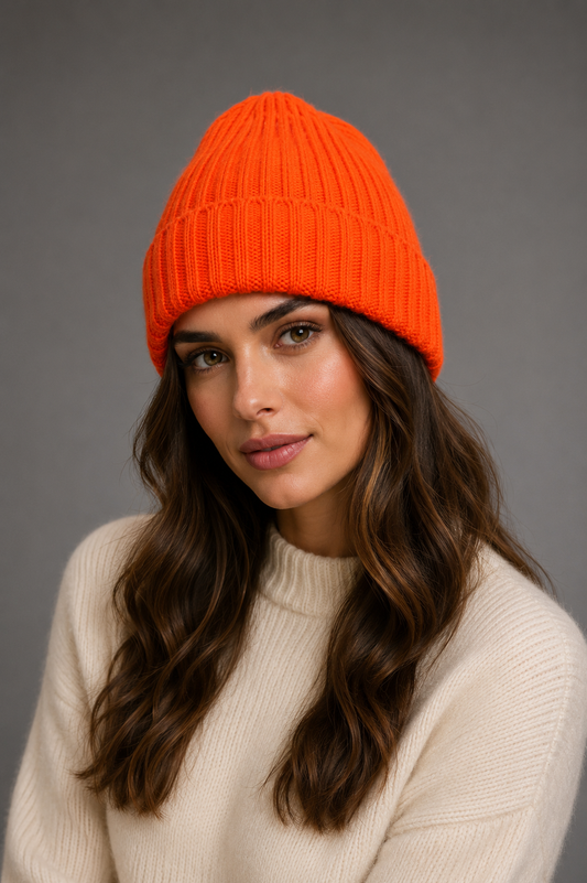 Pure Wool Beanie - Unisex, hat at Knit-On Australia