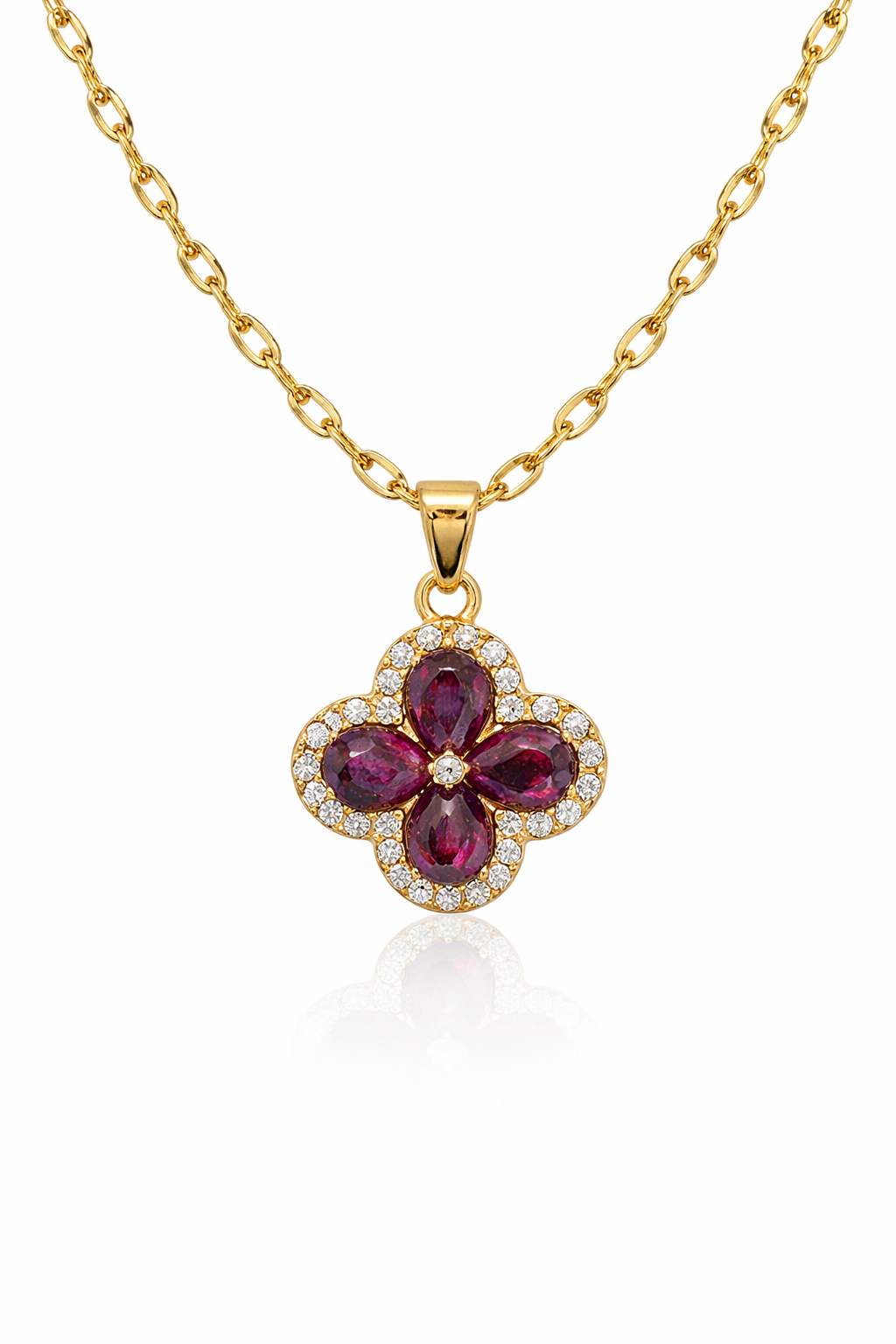 TAHLIA JEWELLERY - Leaf Necklac