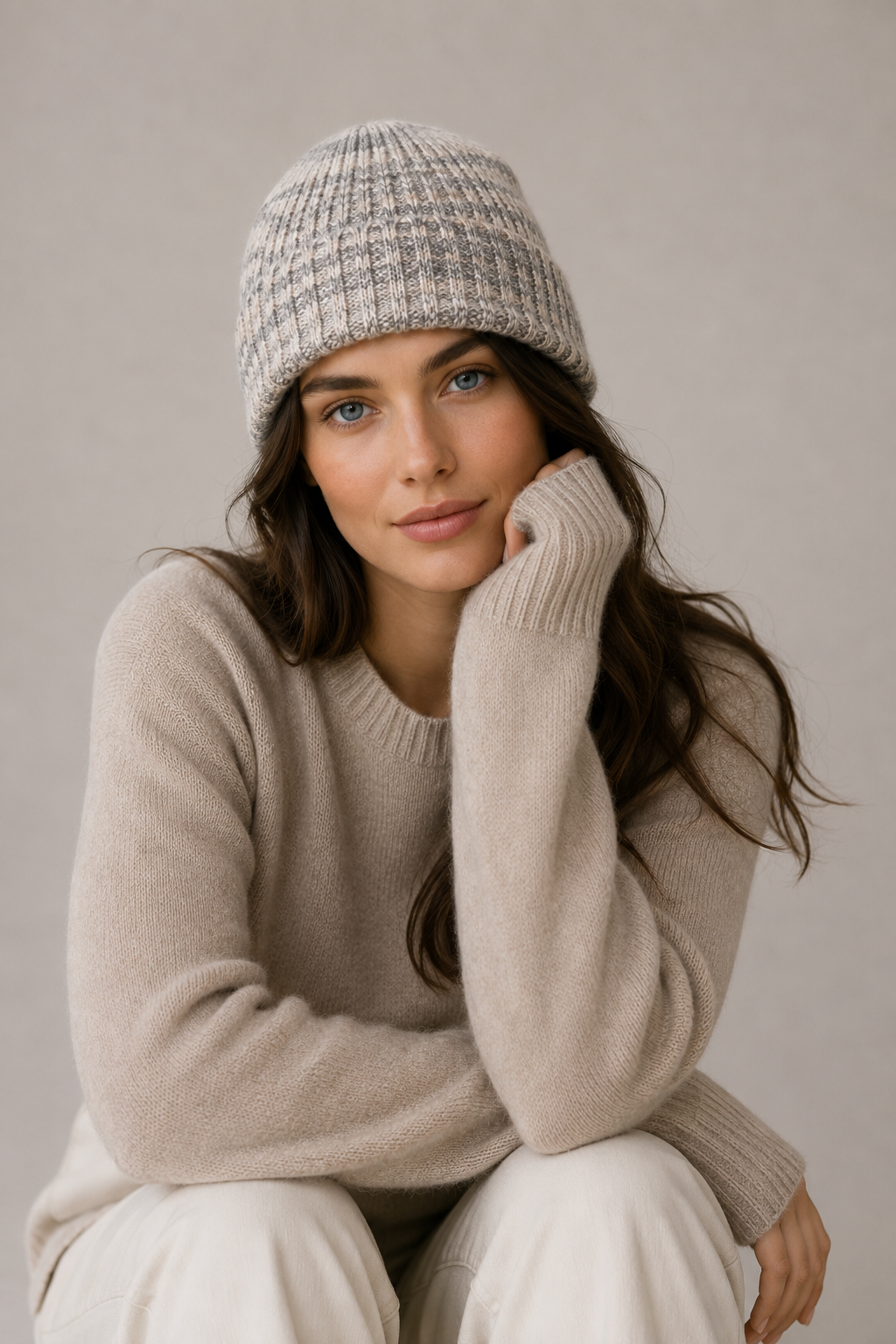 100% Cashmere Beanie - Unisex