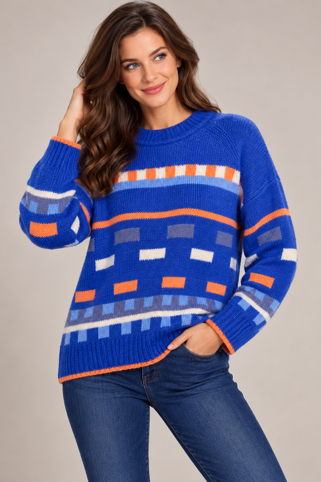 Bella - Multi Relaxed Sweater