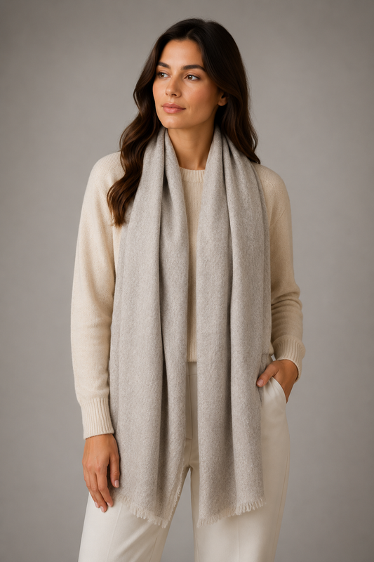 UNISEX EXTRA FINE PURE CASHMERE SCARF