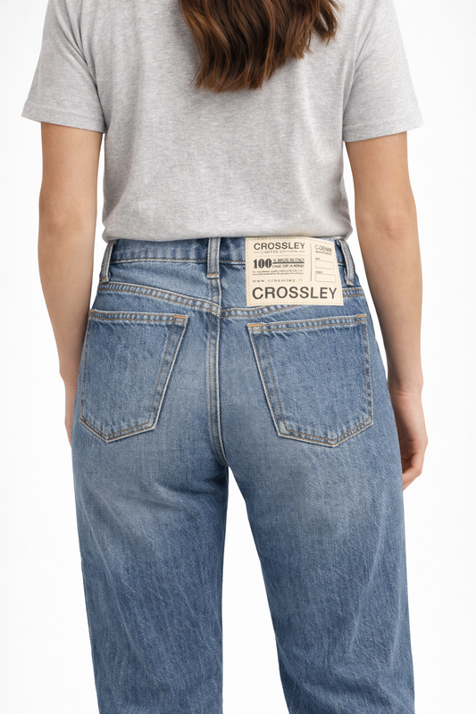 CROSSLEY TROLLER JEANS PURE COTTON MADE IN ITALY
