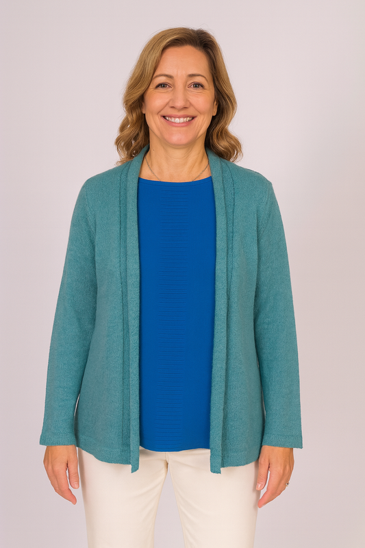 Short Open Cardigan