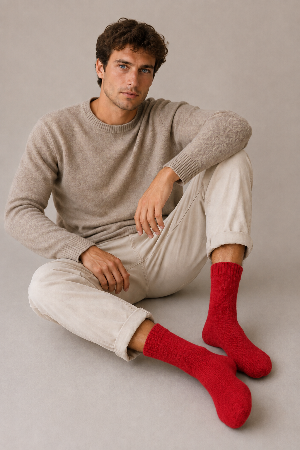 100% Cashmere socks - Men