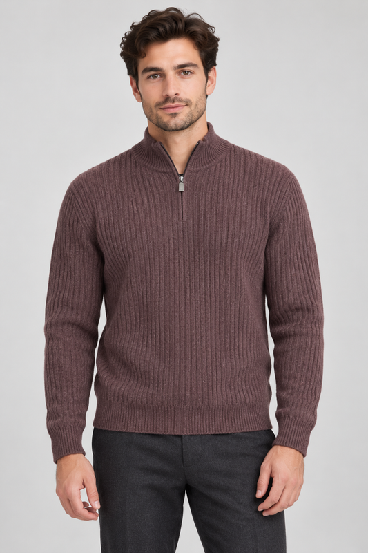 Bridge & Lord - Mens 1/4 Zip Pullover