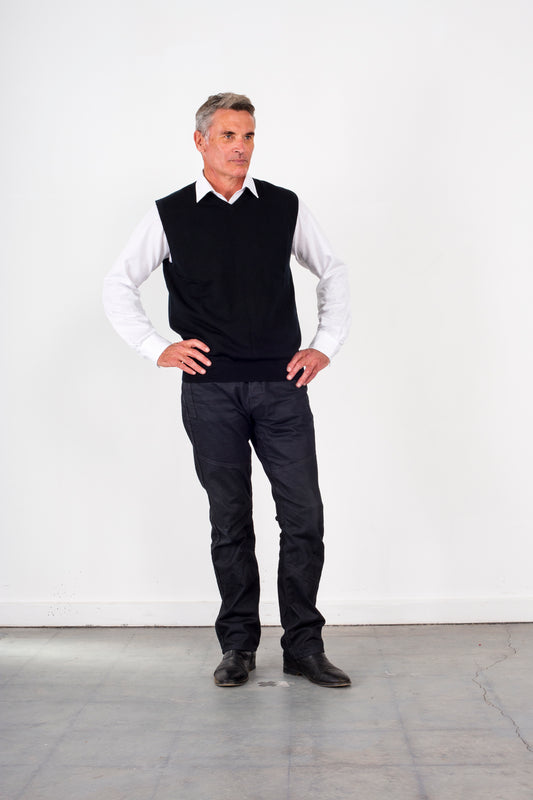 Ansett Vest V-Neck Fine Gage