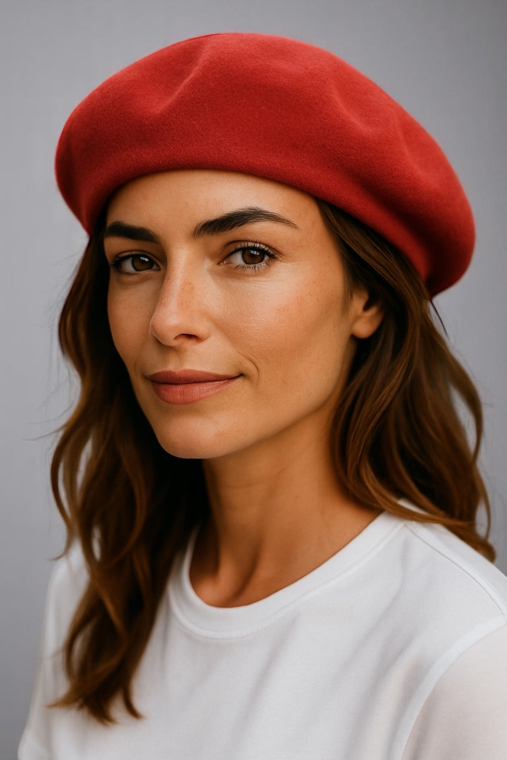 LINED PURE MERINO WOOL BERET