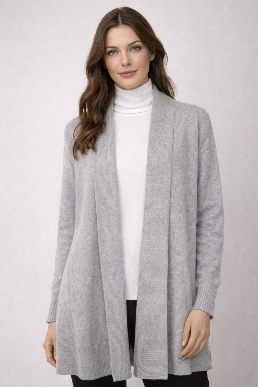 FIELDS LADIES LONGLINE OPEN CARDIGAN