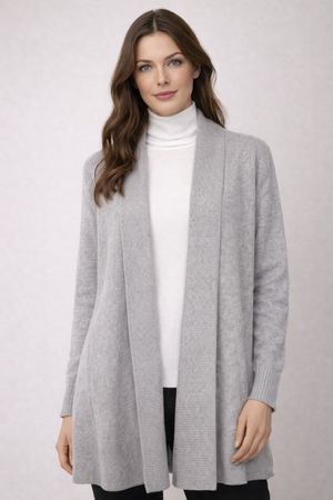 FIELDS LADIES LONGLINE OPEN CARDIGAN