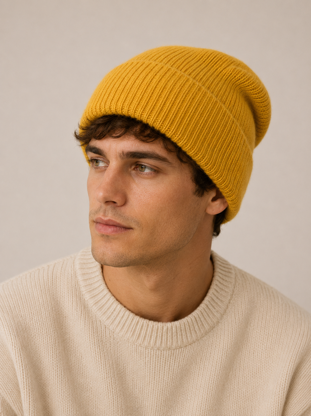 Unisex Premium Angora Fur Beanie