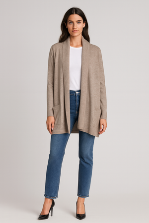 FIELDS SWING COAT RIBBED SLEEVES