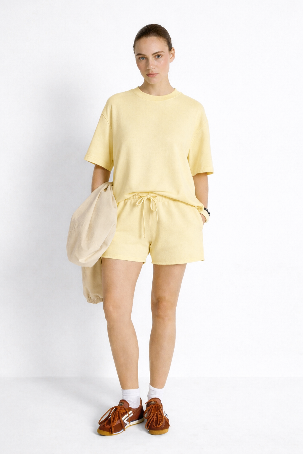 RICH & ROYAL SHORTS BERMUDA & JERSEY T-SHIRT SET