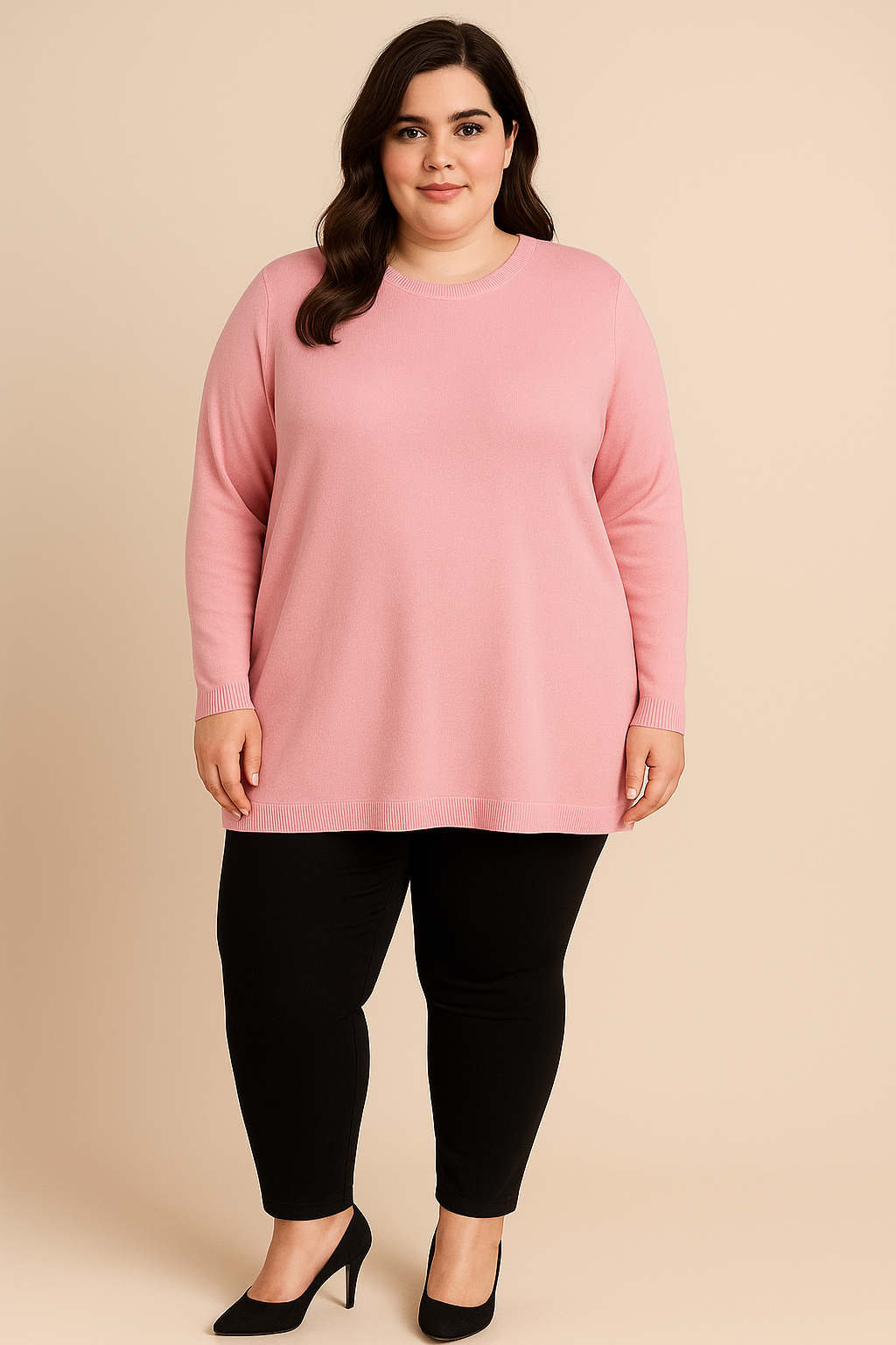 Fields Women Oversized Crew Neck Tunic