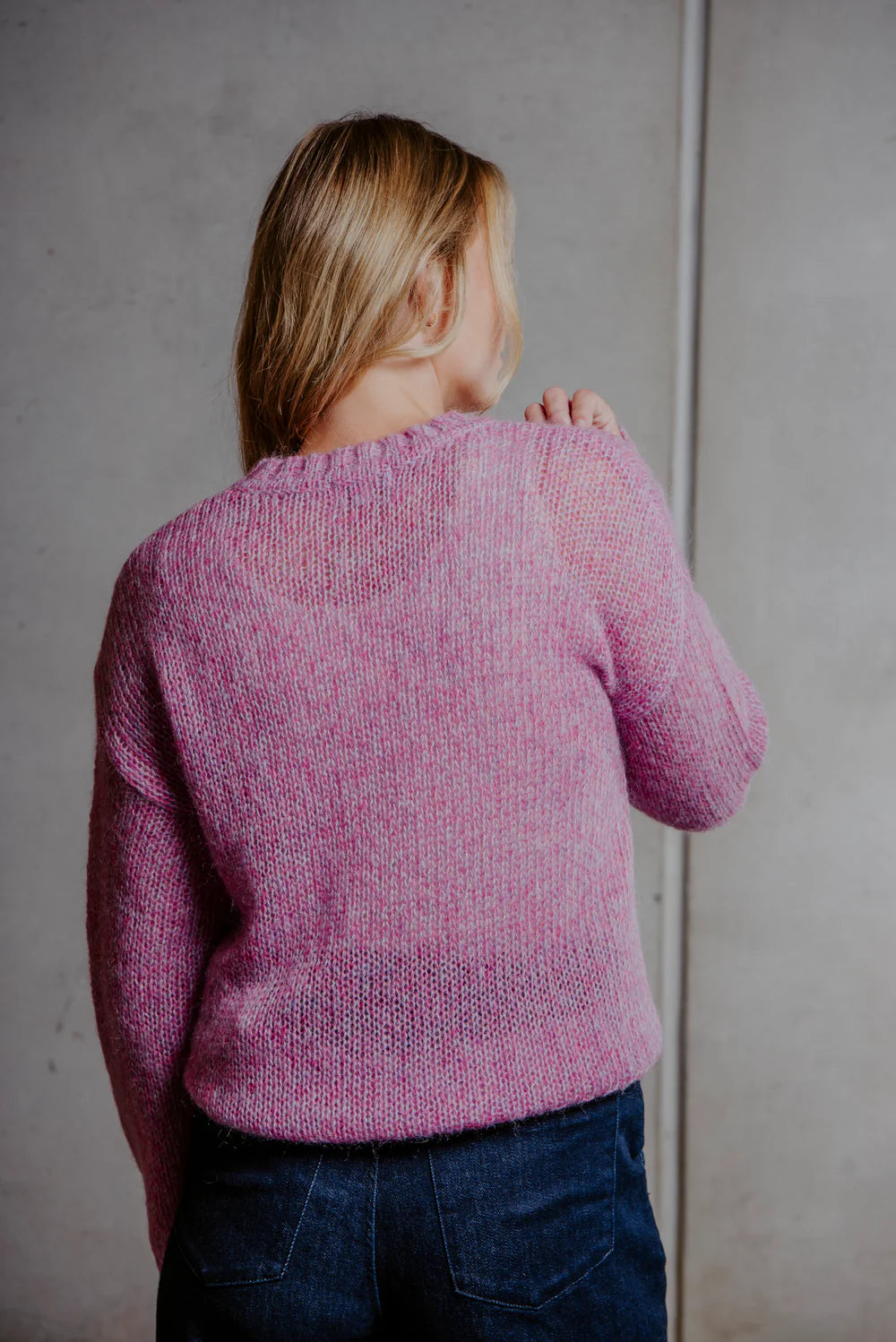Mohair Cable Pullover