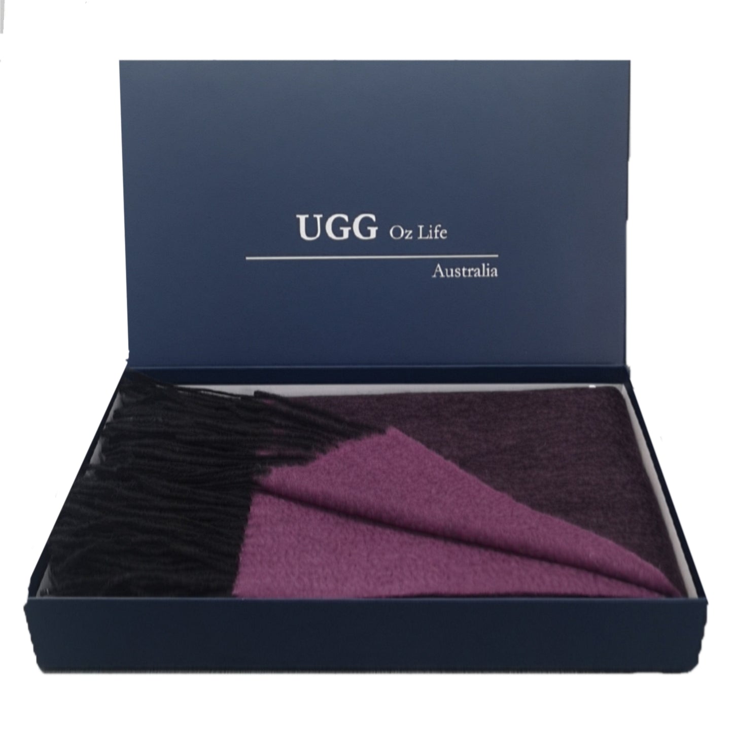 UGG Pure wool shawl/ Scarf /wrap reversible