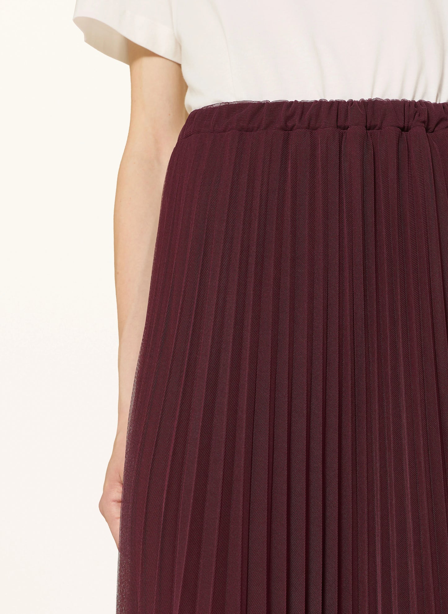 Rich & Royal Tulle Plisse Skirt Made in Italy