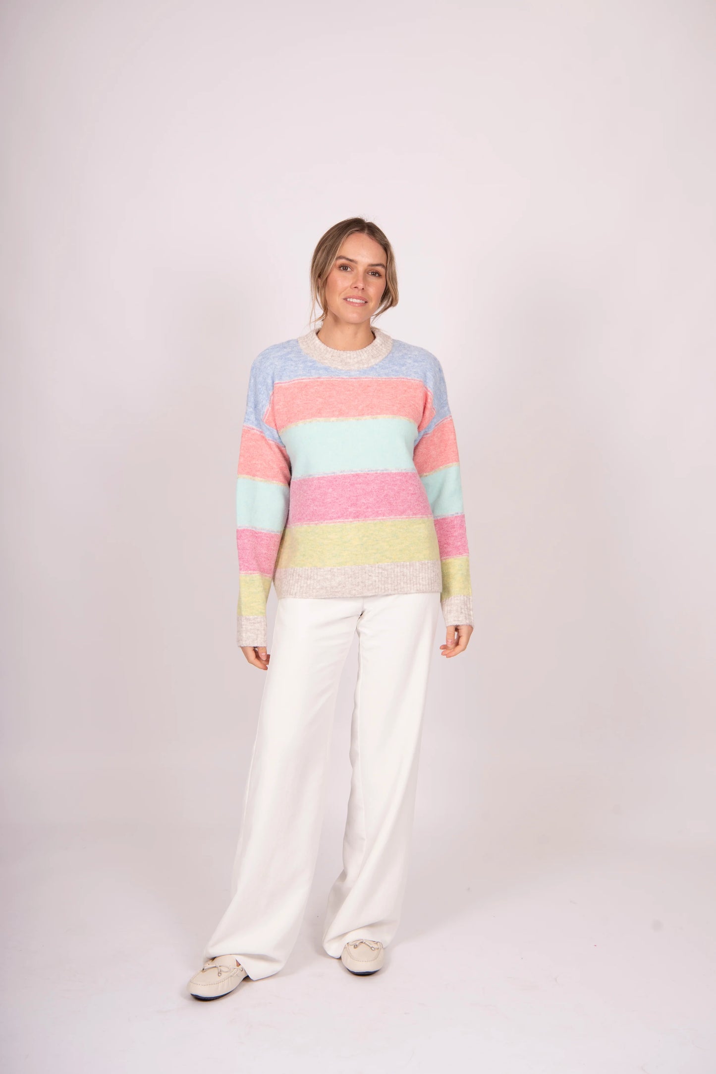 Fields - Multi Stripe Pullover