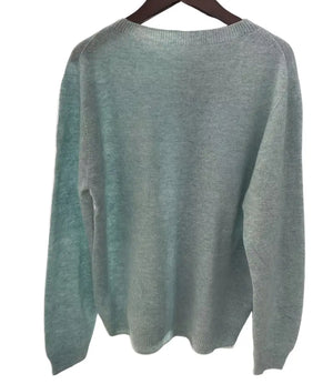 KNIT-ON AUSTRALIA Pure Wool Crew Neck Pullover