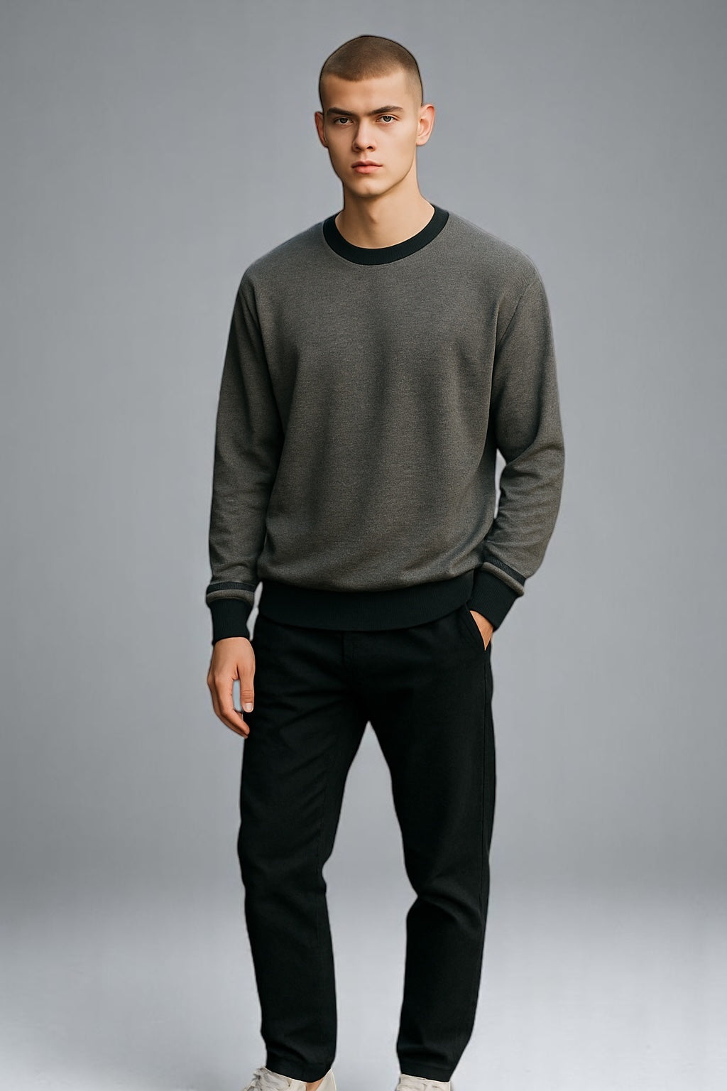 Fields Classics Pure Merino Wool Crew Neck Pullover