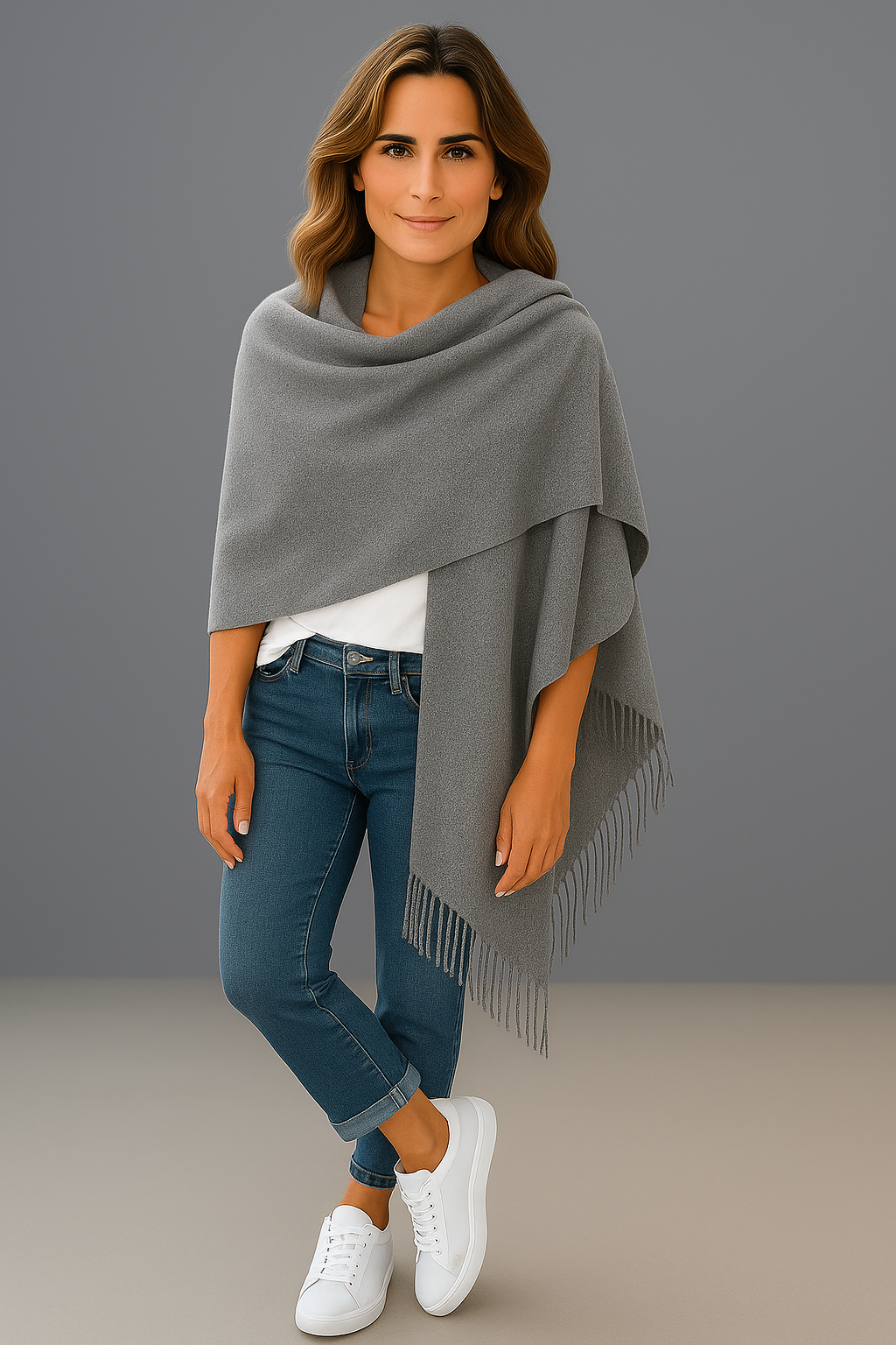 LUXURY PURE CASHMERE SCARF / SHAWL