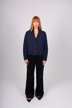 Shawl Collar Cardigan Bridge &  Lord Cashmere merino