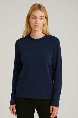 Crew neck pullover loose fitting