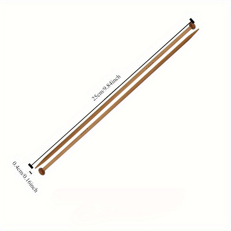 Wooden Knitting Needle Set