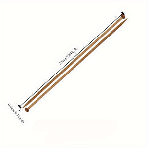 Wooden Knitting Needle Set