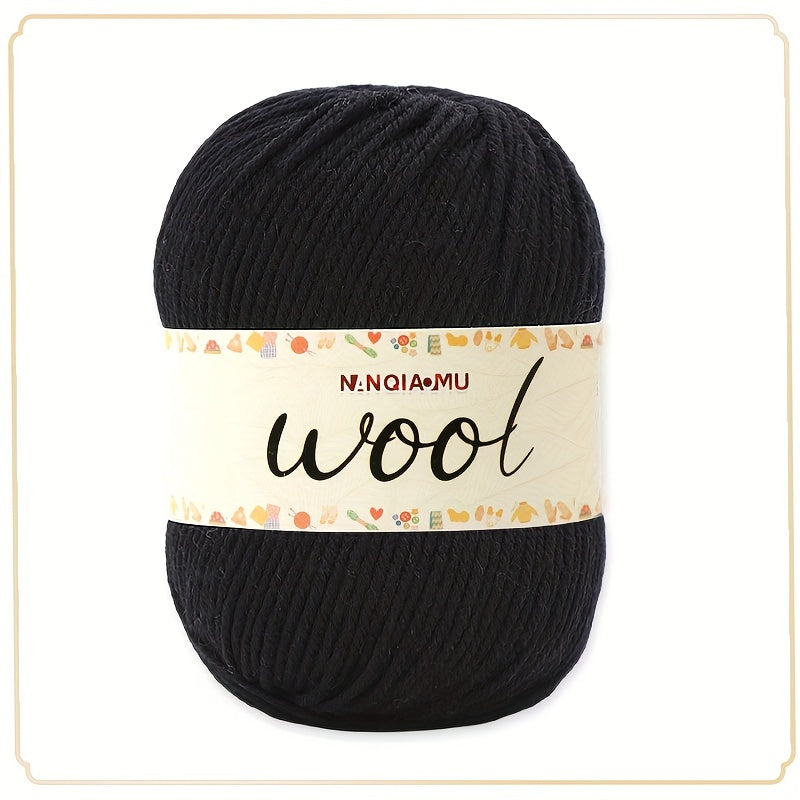 100% Pure Wool, Soft Knitting Crochet Yarn 50g
