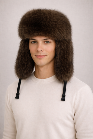 UNISEX FURRY HAT & EARMUFFS