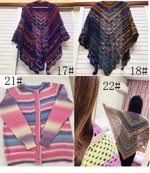 3roll/set Dyed with Icelandic Wool