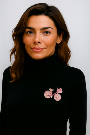 Stainless Steel Brooch Clothing Pin