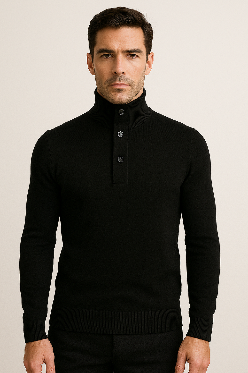 Classic Three-Button Pure Merino