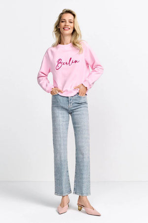 RICH & ROYAL SWEATER WITH LETTERING