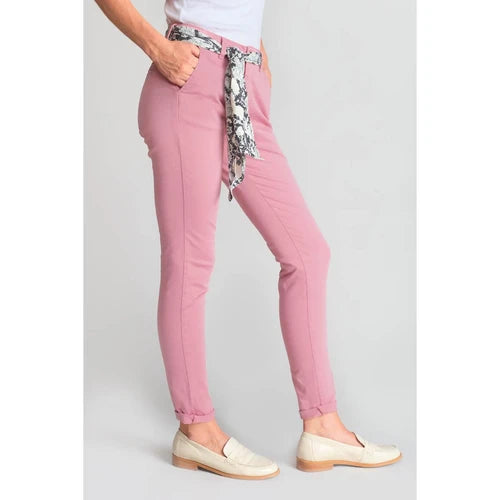 Le Temps des Cerises Pink Chino Pants