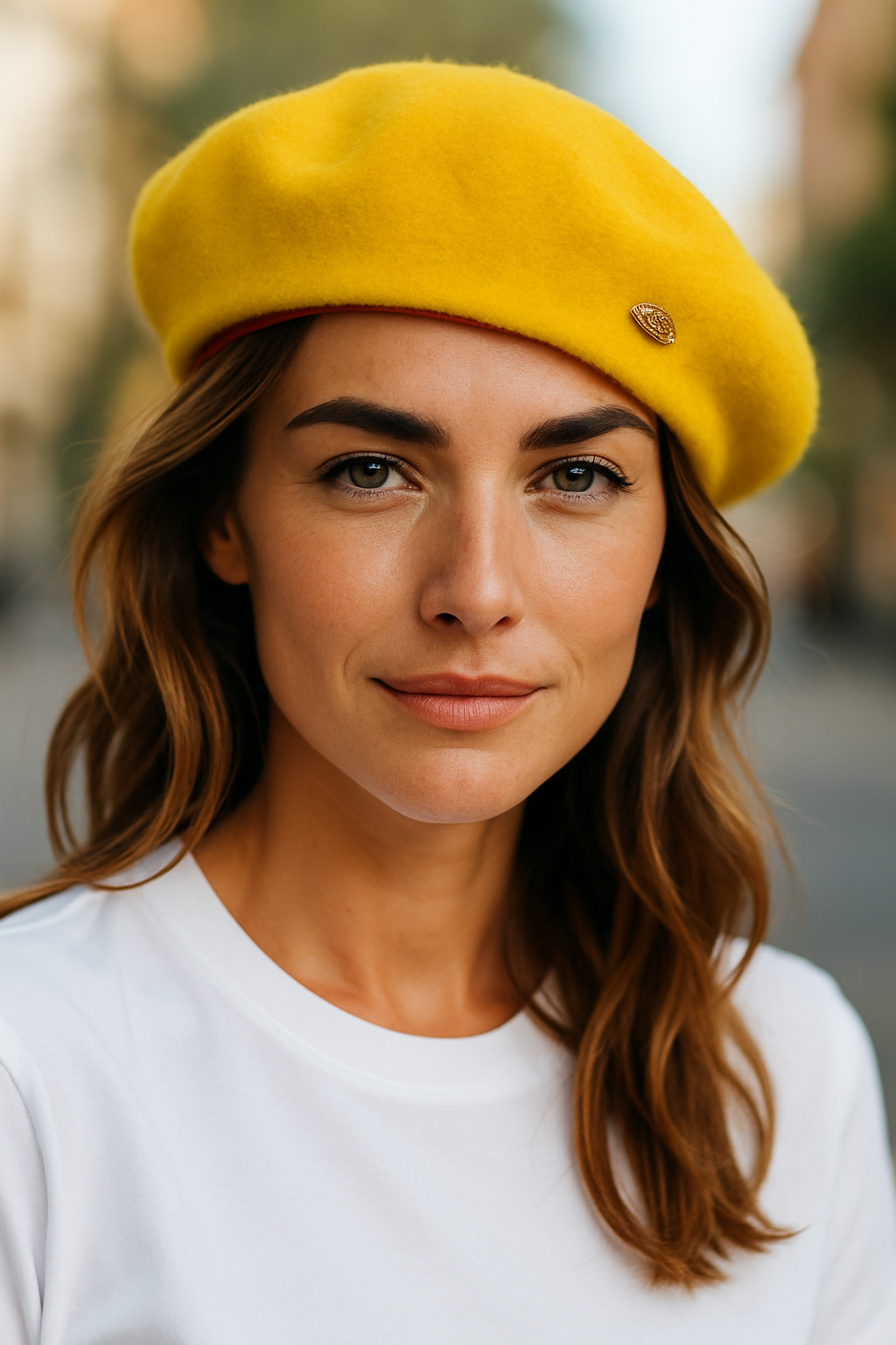 LINED PURE MERINO WOOL BERET