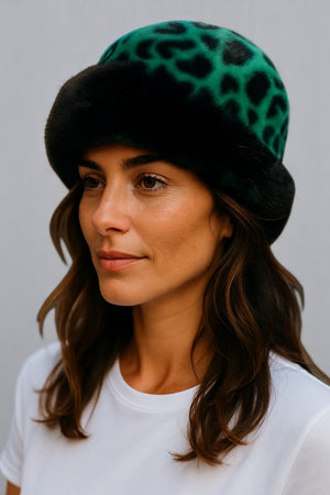 Luxurious Furry Hat & Scarf Set