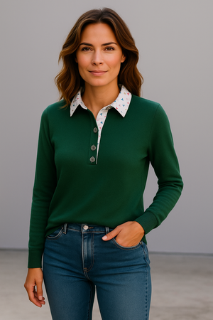 JO-RO  COLLAR PULLOVER