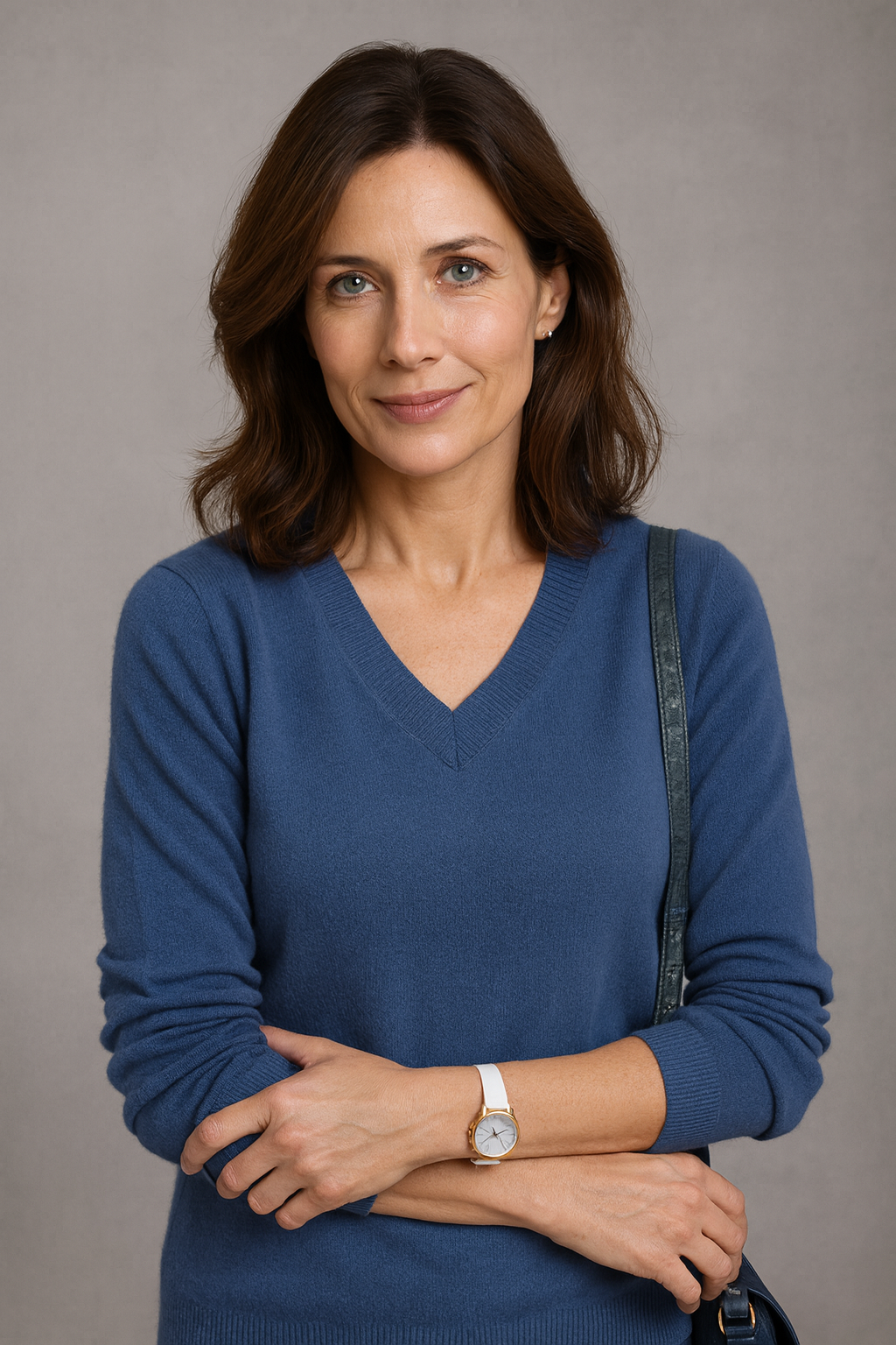 PURE CASHMERE V-NECK PULLOVER