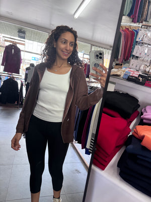 Pure cashmere Full zip hoodie