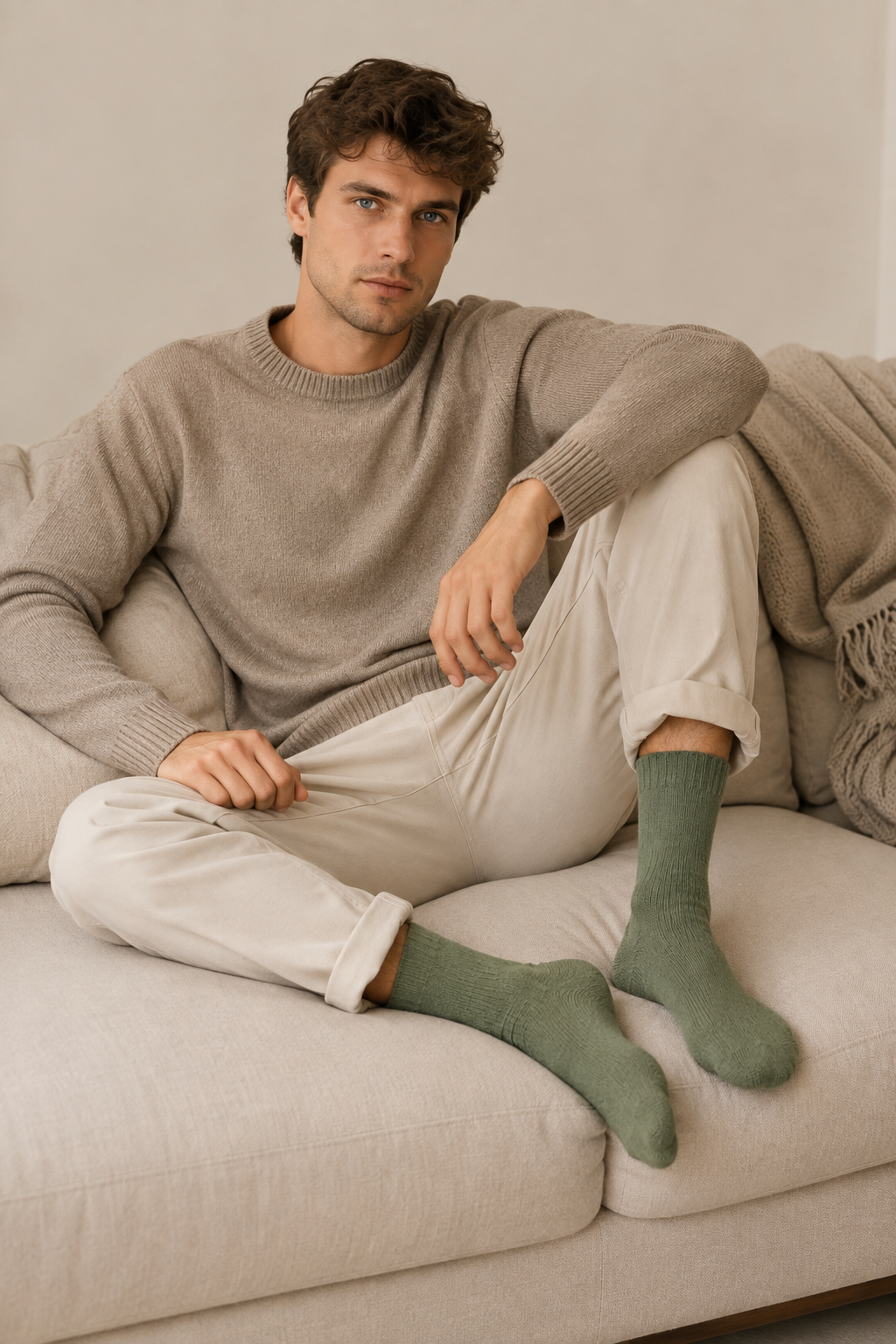 100% Cashmere socks - Men