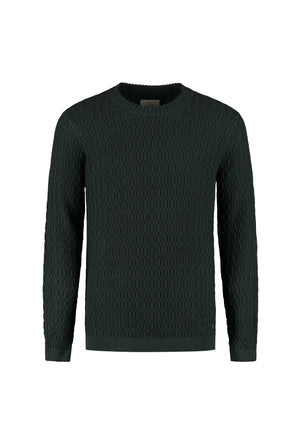 DSTREZZED NOVEL CREW NECK FOREST